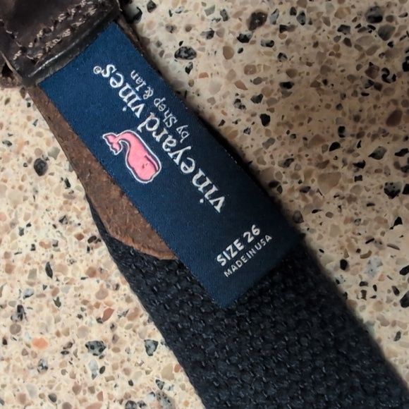 VINEYARD VINES/Boy's Classic Whale Club Canvas Belt - Picture 3 of 8